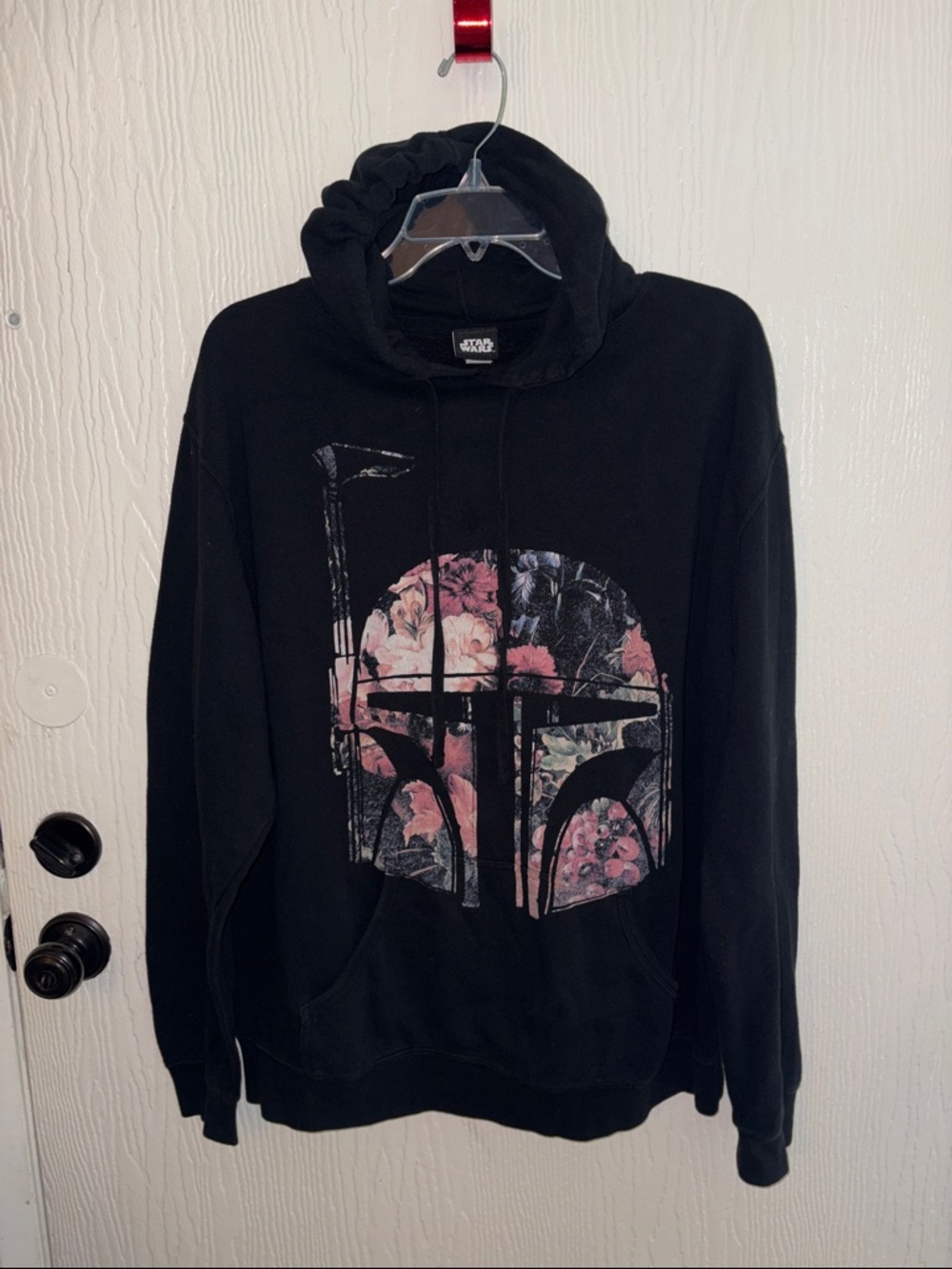 Star Wars Boba Fett Floral Helmet Hoodie